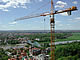 Kran &uuml;ber Dresden