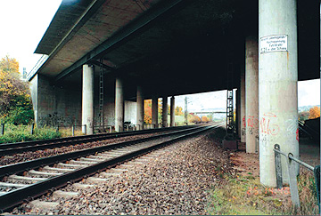 Autobahnbr&uuml;cke Hirschberg