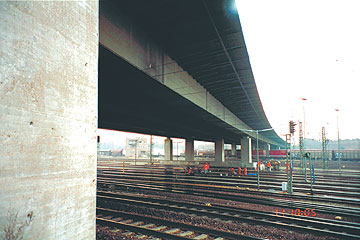 Autobahnbr&uuml;cke Mannheim